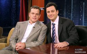 Matt Damon将首次正式参加脱口秀《Jimmy Kimmel Live》