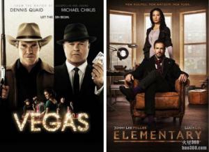 《赌城风云 Vegas》《福尔摩斯与华生 Elementary》获全季预订