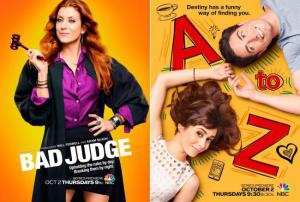 NBC取消《恋爱手册》（A to Z）、《坏法官》（Bad Judge）