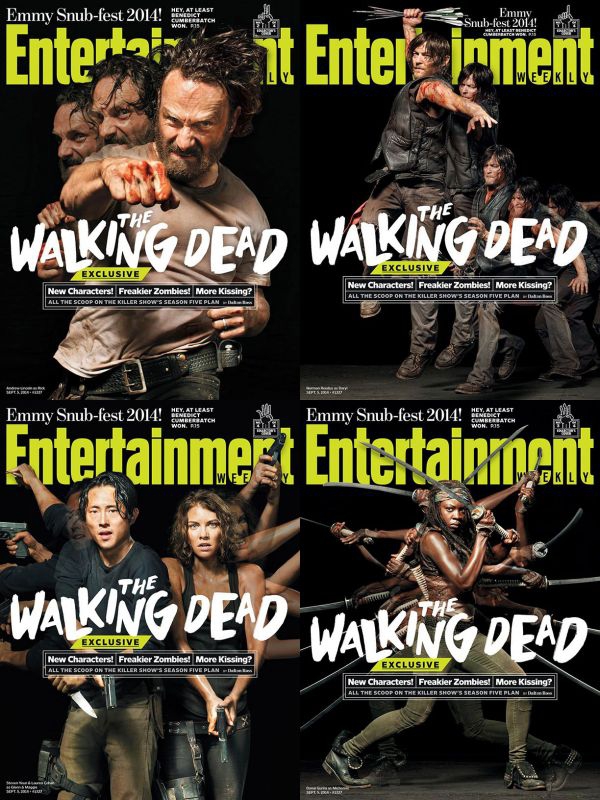 《行尸走肉》（The Walking Dead）登上Entertainment Weekly封面