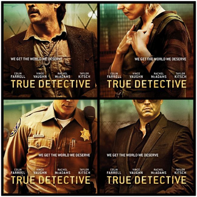 HBO的《真探 True Detective》放出第二季海报